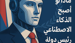 ماذا لو أصبح الذكاء الاصطناعي رئيس دولة؟
