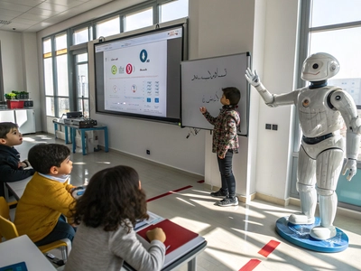 المدرس الجديد ....... مش أنسان!