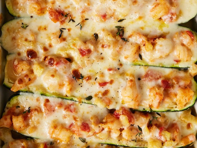 قوارب الكوسا بالروبيان