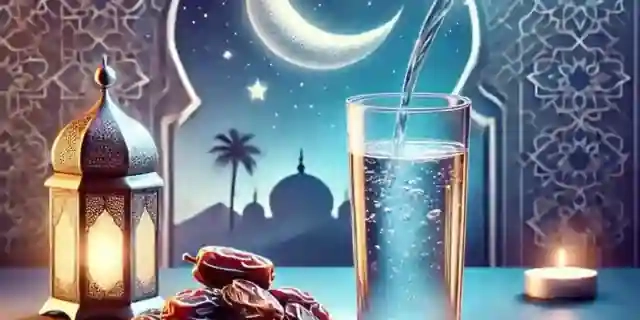 فوائد شرب الماء في رمضان