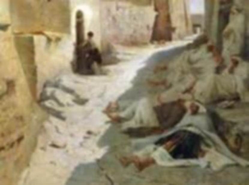 إبادة مدينة الأغواط، 1852 (عام الخلية)