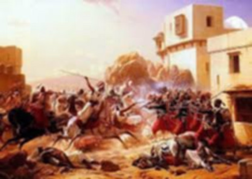 معركة مدينة الأغواط، 1852