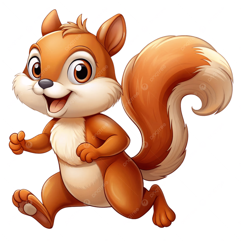 السنجاب الذى تعلم الادخار