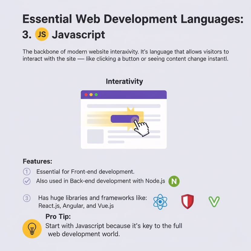 💻 البرمجة وتطوير الويب في العصر الرقمي: من الأساس إلى الإبداع