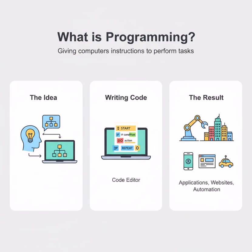 💻 البرمجة وتطوير الويب في العصر الرقمي: من الأساس إلى الإبداع