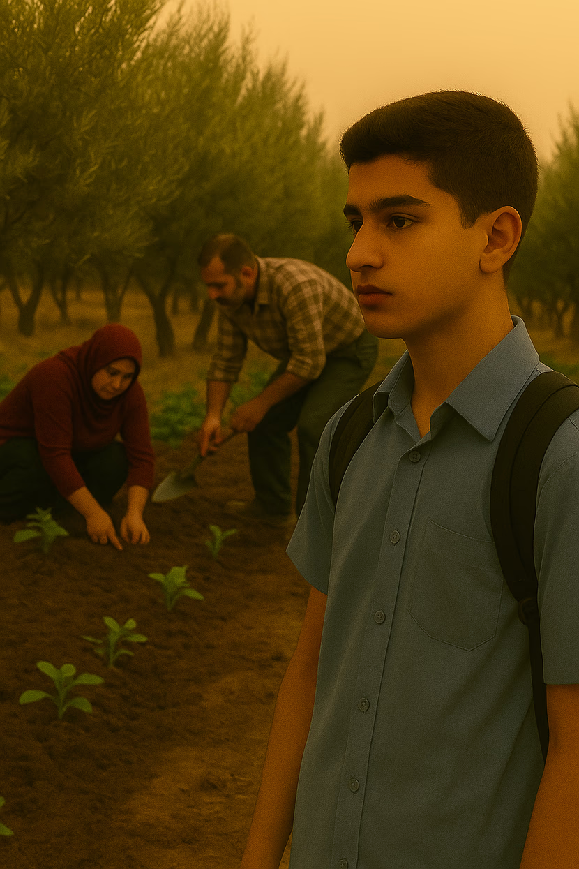 حلم شاب من الريف الجزائري