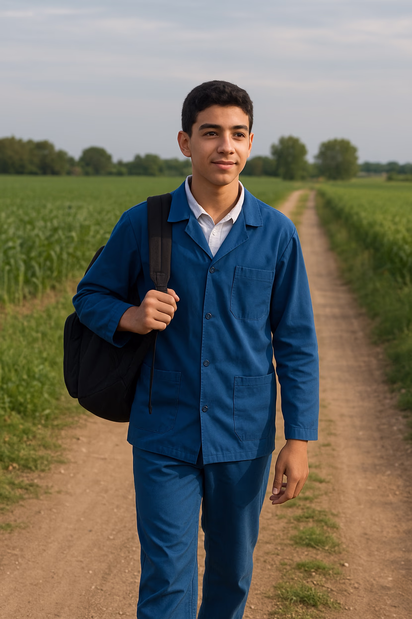 حلم شاب من الريف الجزائري