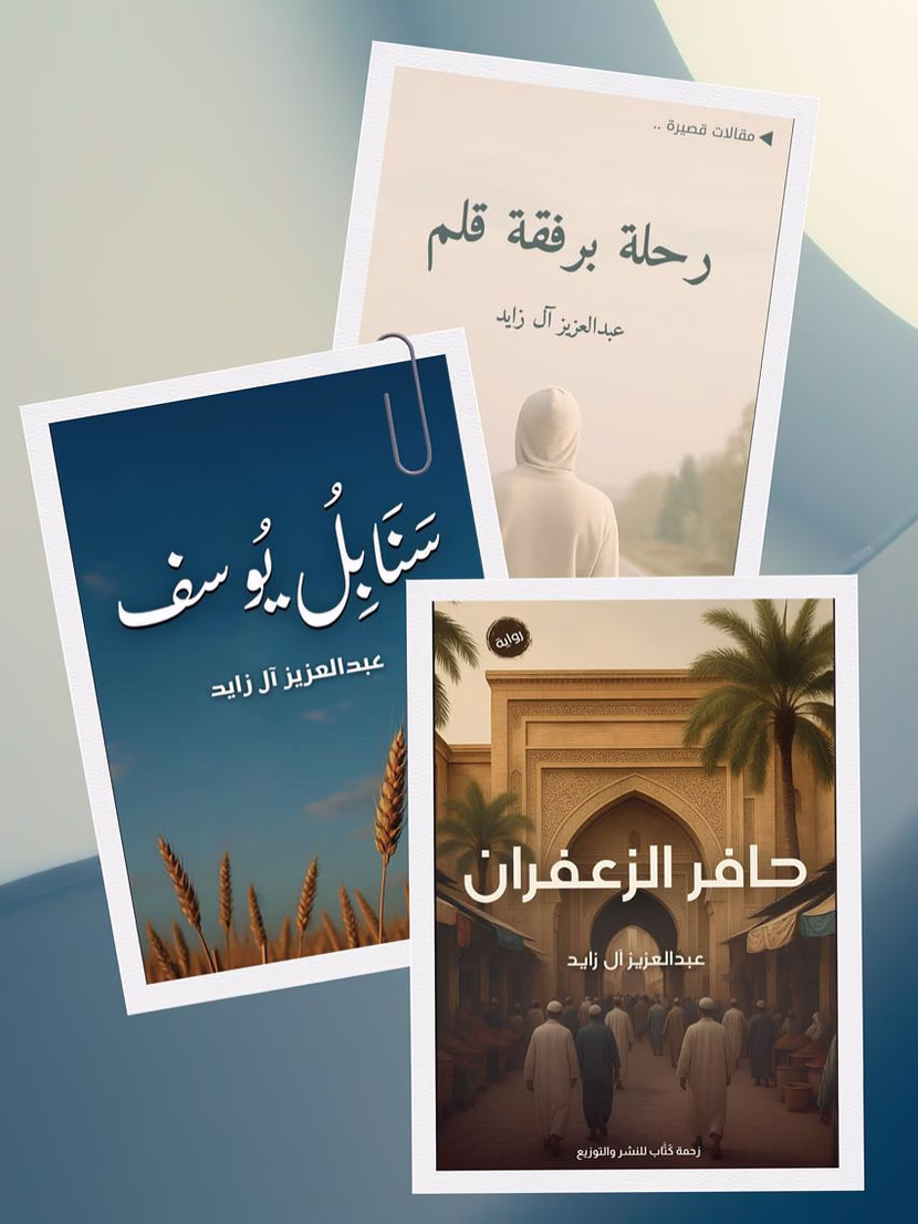 ثلاثية آل زايد المتفردة الصادرة عن دار زحمة كُتّاب