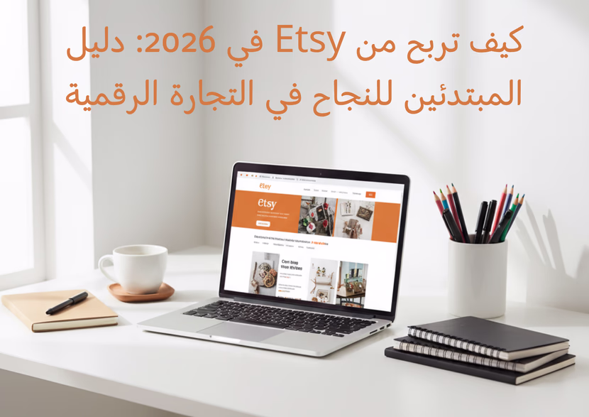 كيف تربح من Etsy في 2026: دليل المبتدئين للنجاح في التجارة الرقمية