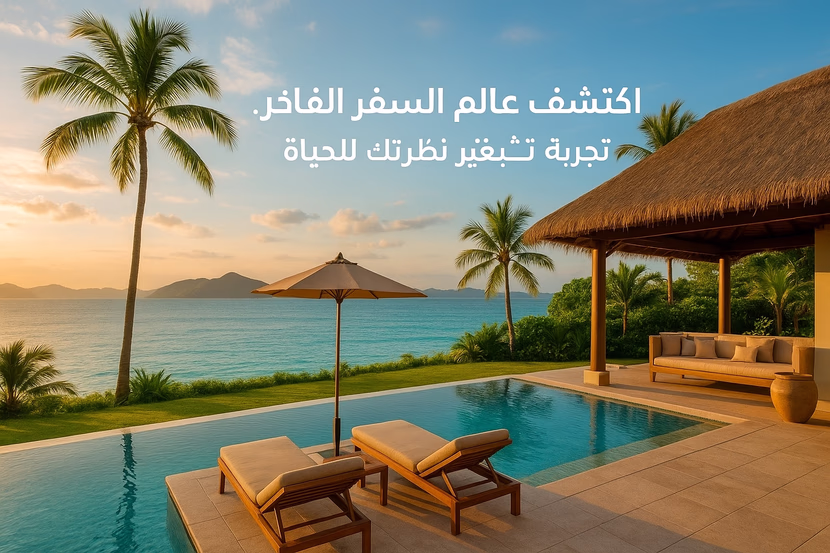 💎 "السفر الفاخر… تجربة تُغيّر نظرتك للحياة وتكشف لك عالم الرفاهية الحقيقي"