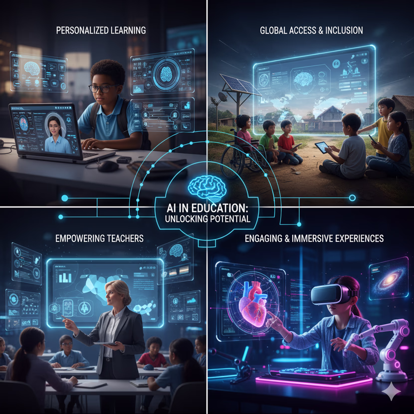 الذكاء الاصطناعي في التعليم: كيف يغير المستقبل الدراسي لأطفالنا؟