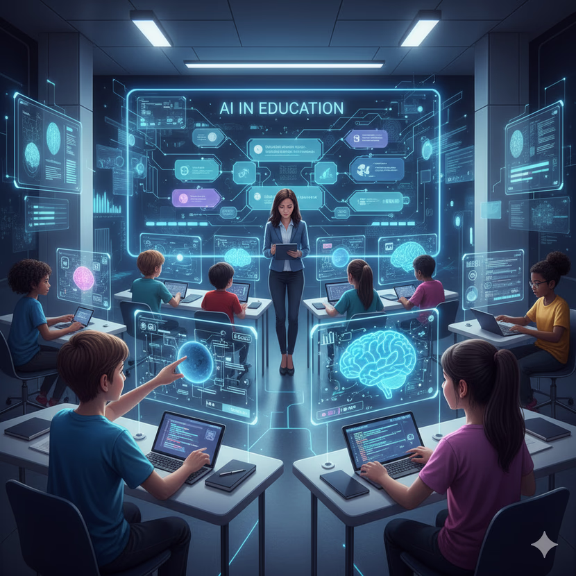 الذكاء الاصطناعي في التعليم: كيف يغير المستقبل الدراسي لأطفالنا؟