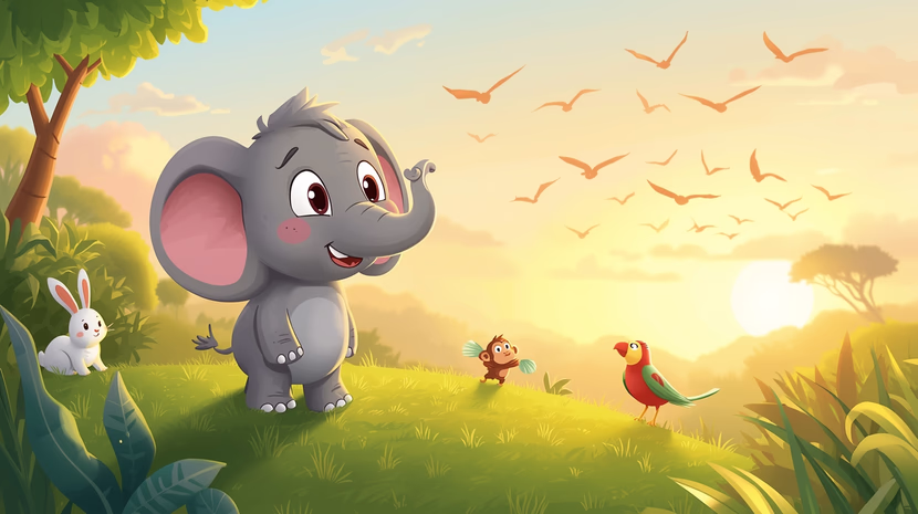 قصة فلفول الطائر