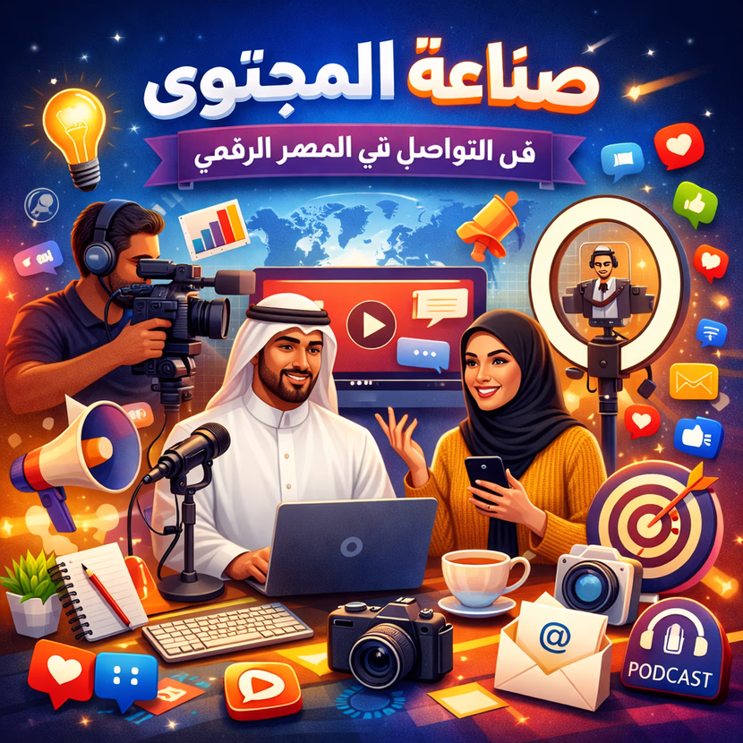 صناعة المحتوى: فن التواصل في العصر الرقمي