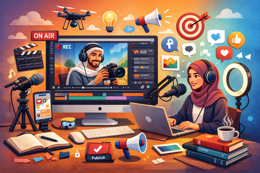 صناعة المحتوى: فن التواصل في العصر الرقمي