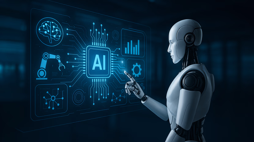 الذكاء الصناعي ( كيف بدأ ؟  - تطوره وانتشاره - أهميته العالمية )