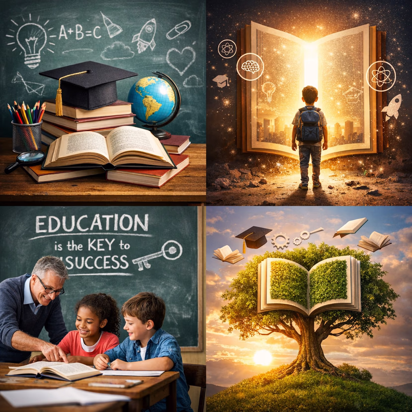 التعليم حجر الأساس لبناء الإنسان ونهضة المجتمعات