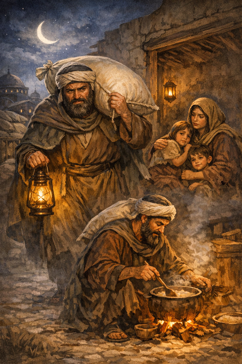 كيس الطحين: القصة التي أنجبت خليفة