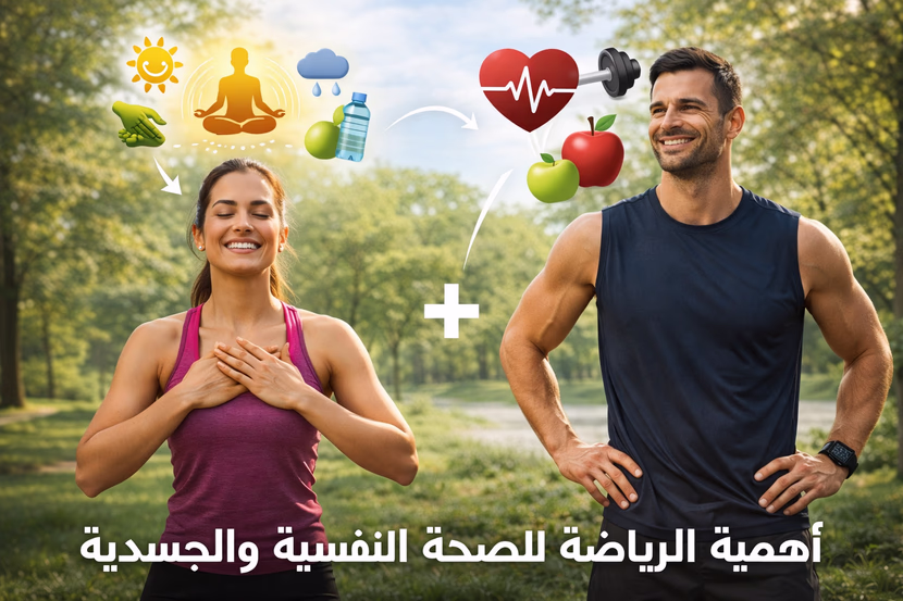أهمية الرياضة للصحة النفسية والجسدية
