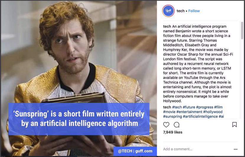 هل يمكن للذكاء الاصطناعي أن يحلم؟ "ينبوع الشمس" (Sunspring) بعد عقدٍ من الذكاء التوليدي