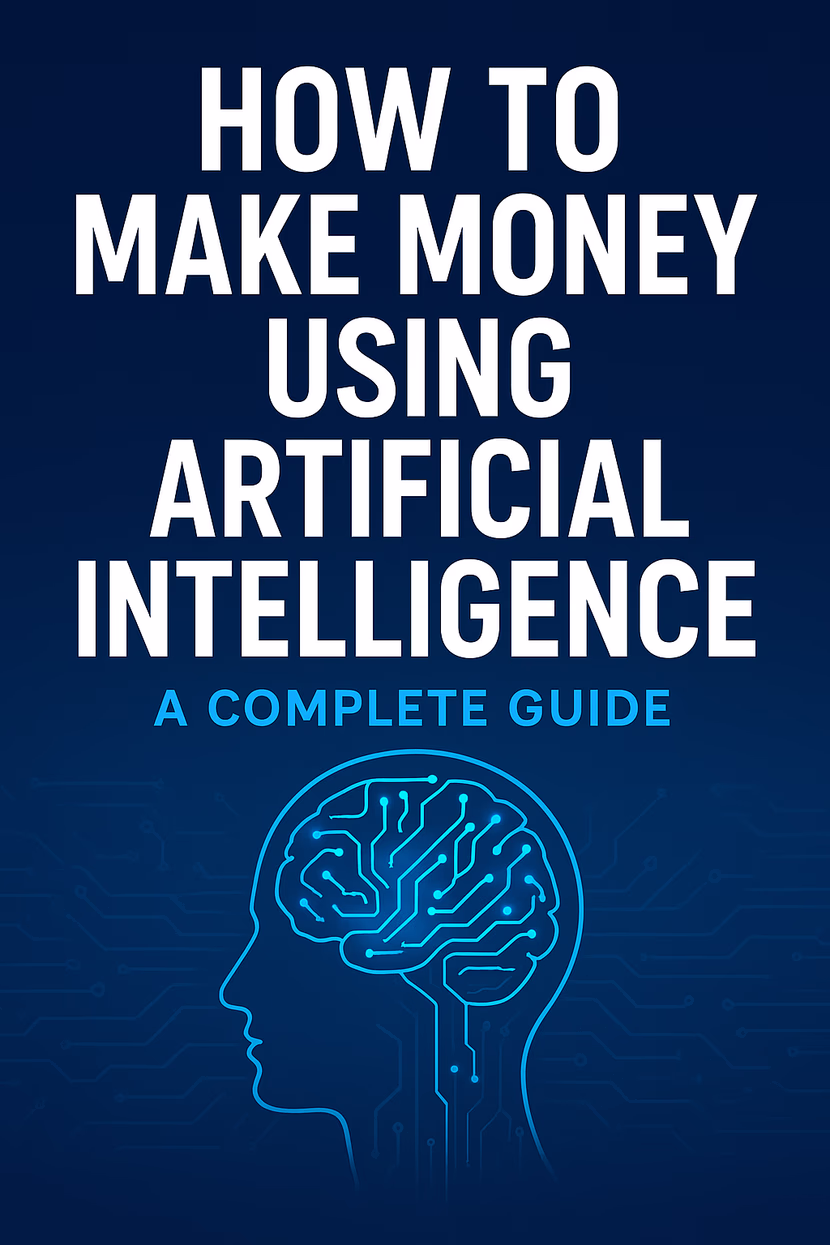 استخدام الذكاء الاصطناعي في كسب المال .