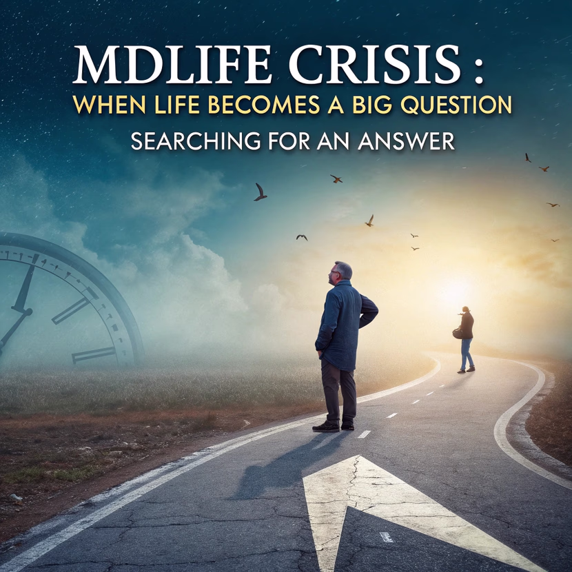 أزمة منتصف العمر: حين تصبح الحياة سؤالًا كبيرًا تبحث عن إجابة