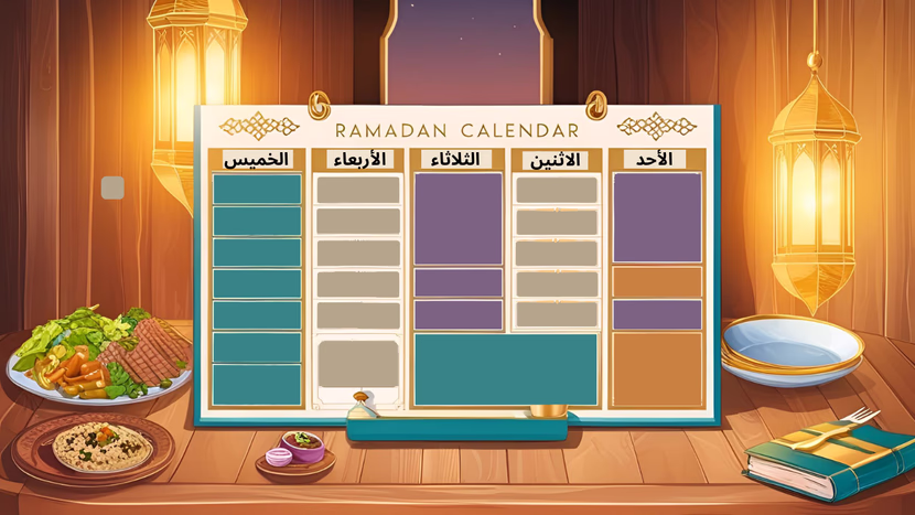كيفية تنظيم الوقت في رمضان لتحقيق أقصى استفادة
