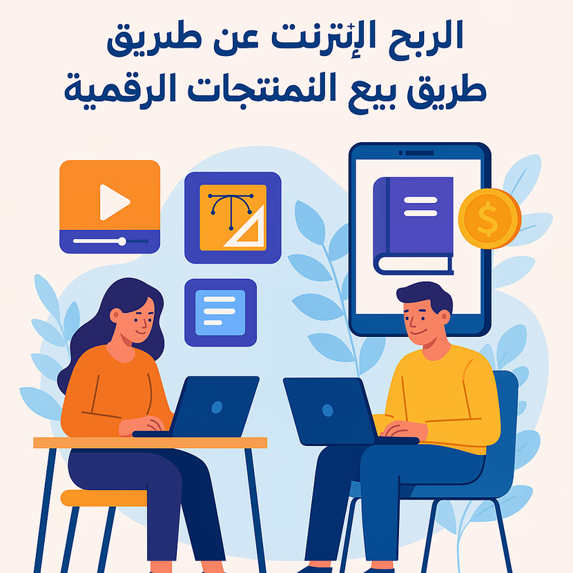 بناء دخل شهري من بيع المنتجات الرقمية: دليلك للحرية المالية عبر الإنترنت