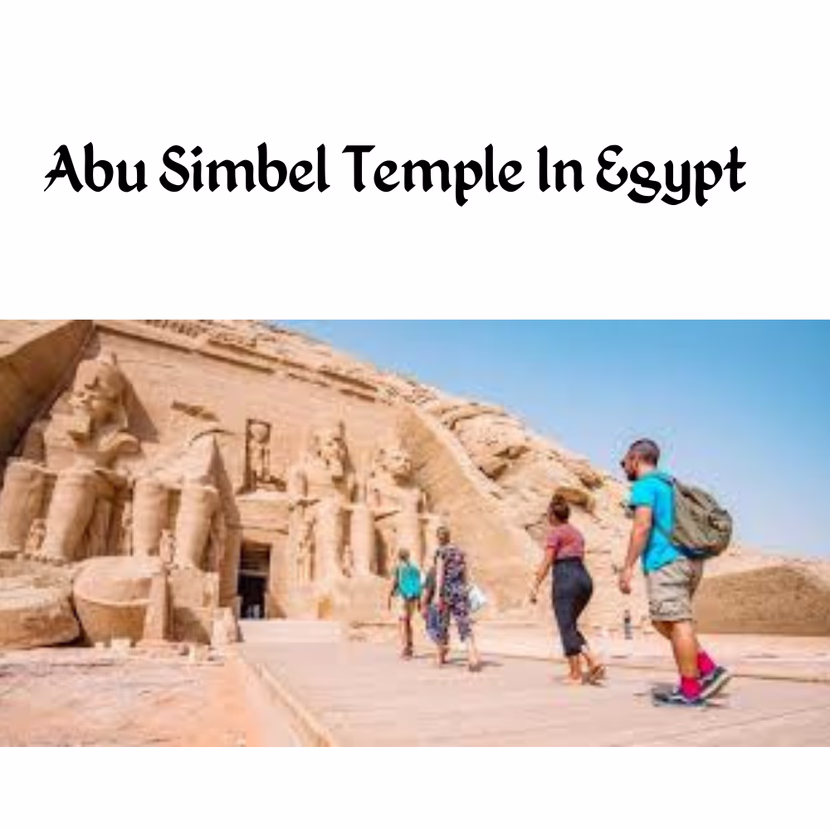 فقرة عن السياحة في مصر