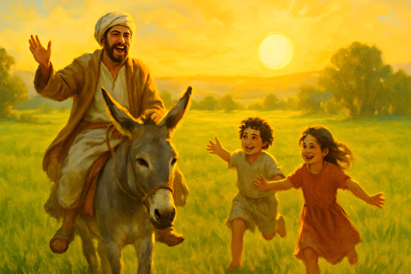 قصة الأخ الغني ، و الأخ الفقير ( موعظة في القناعة ، و الطمع ) الجزء الثاني.