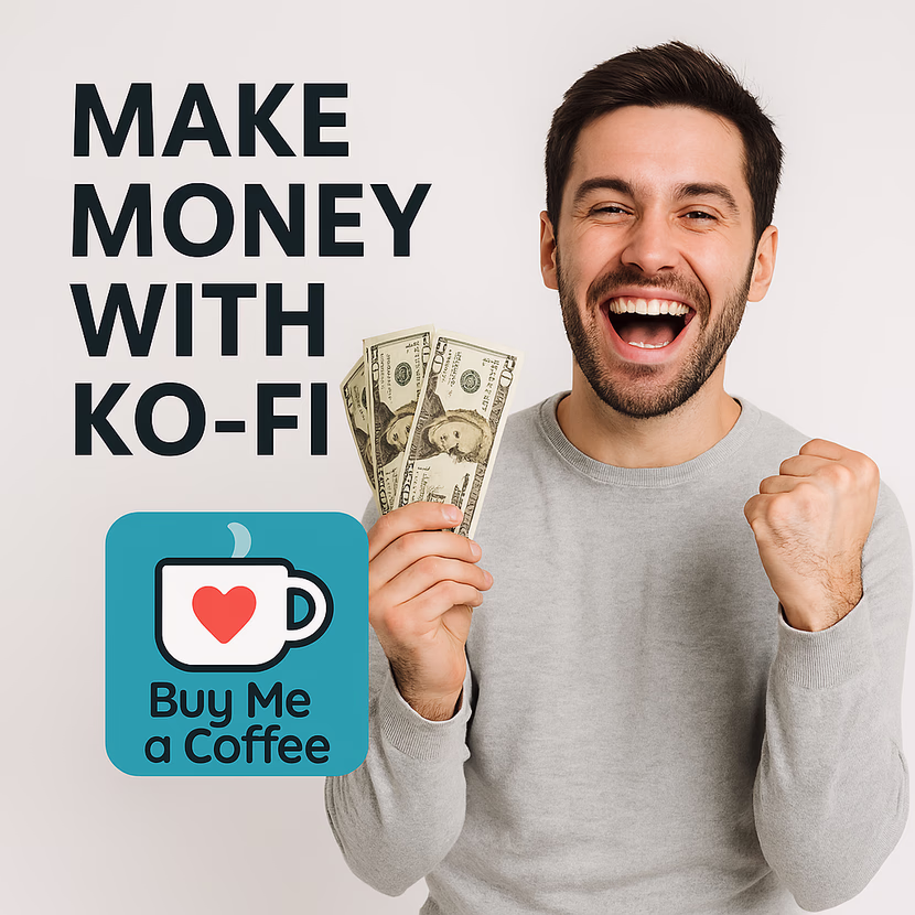 الربح المنطقي من الإنترنت باستخدام Ko-fi