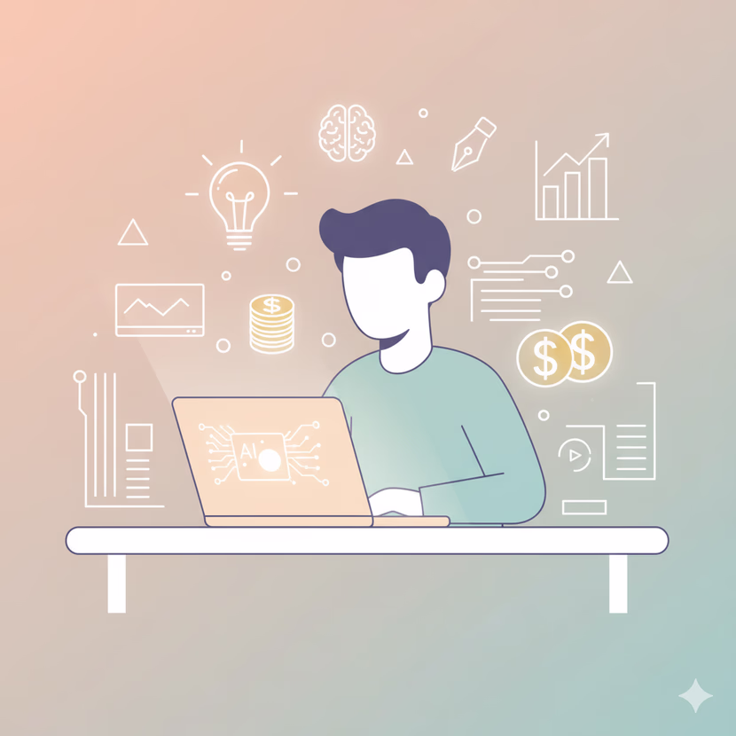 كيف جعلني الذكاء الاصطناعي أكتب أكثر وأربح أكثر