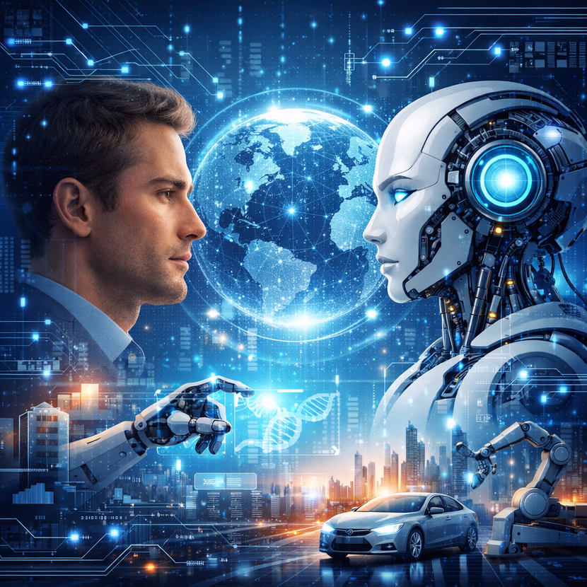 تأثير الذكاء الاصطناعي على مستقبل الإنسان