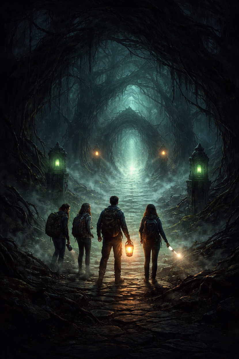 الرحلة إلي عالم الظلام