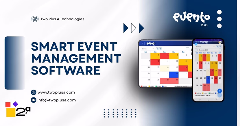 EventoPlus – أفضل نظام إدارة الفعاليات والقاعات في السعودية | Venue Management System حديث للأعمال